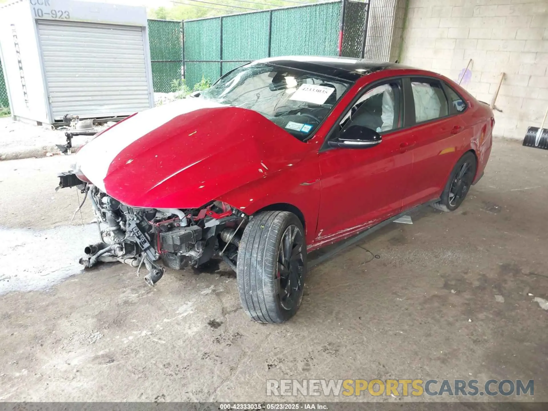 2 fotografías del automóvil dañado 3VW2T7BUXRM059685 VOLKSWAGEN JETTA GLI 2024