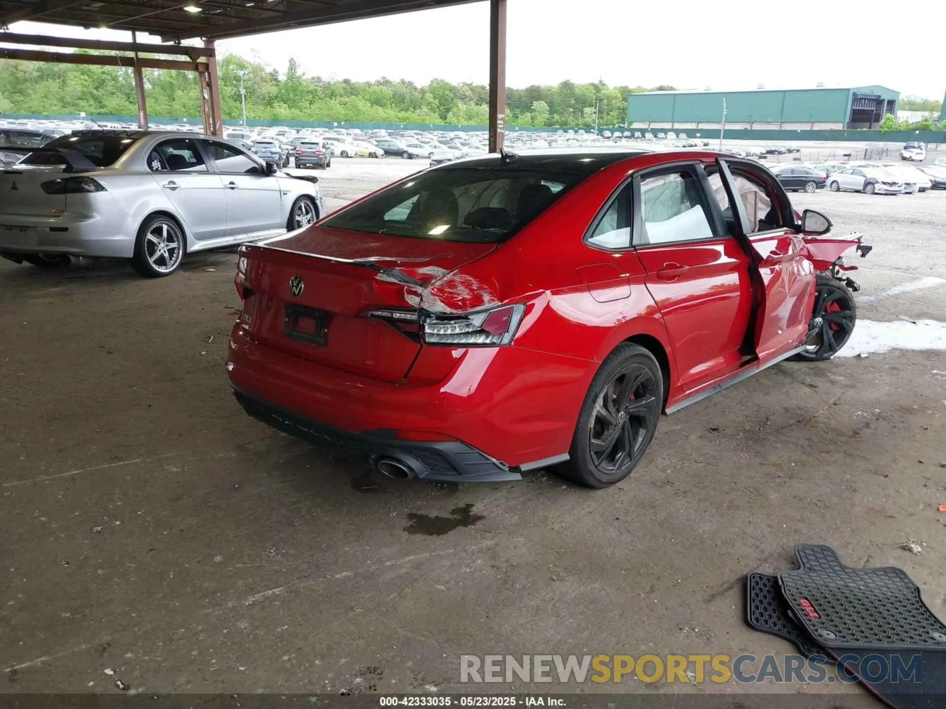 4 fotografías del automóvil dañado 3VW2T7BUXRM059685 VOLKSWAGEN JETTA GLI 2024