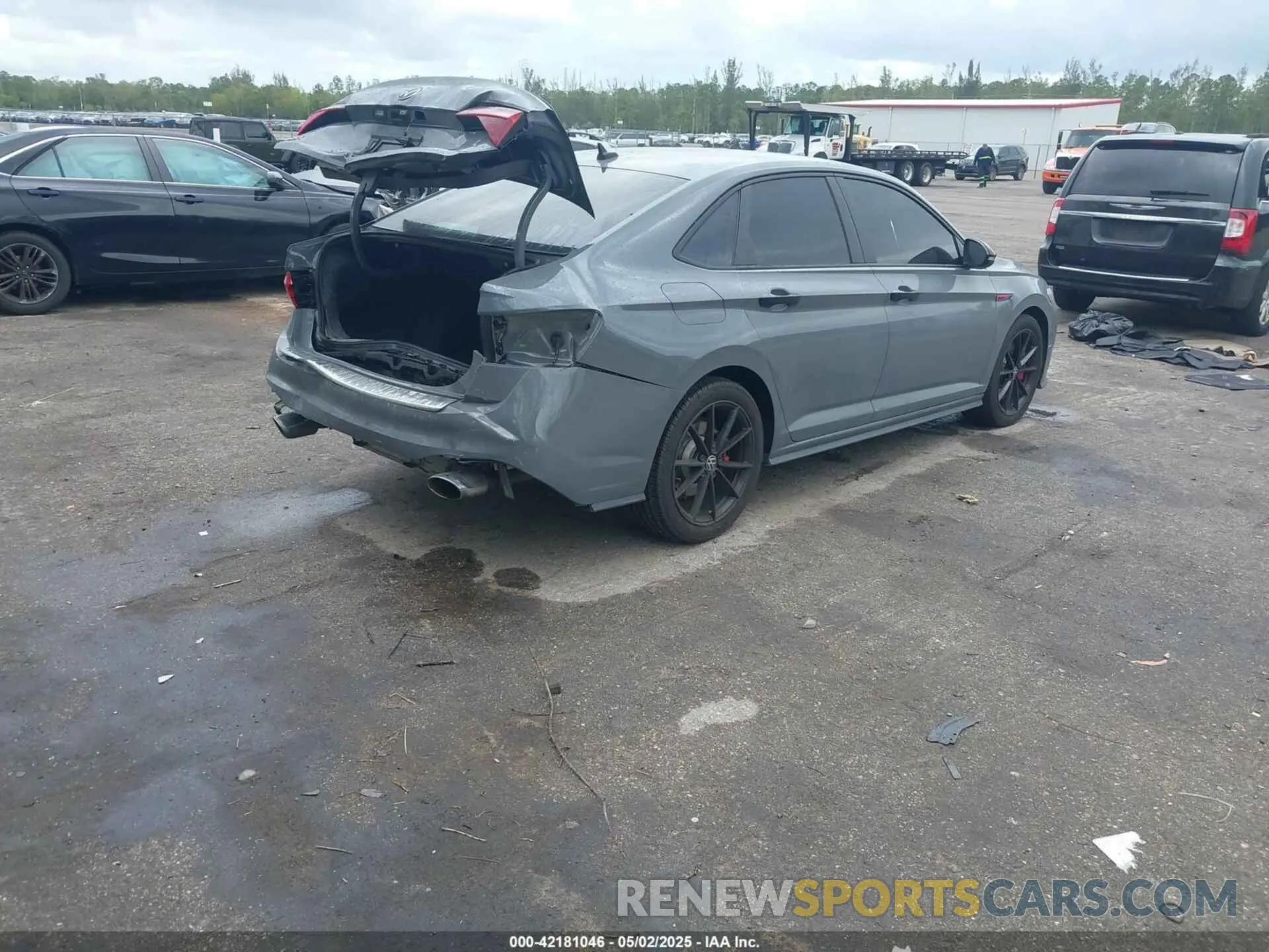 4 fotografías del automóvil dañado 3VW9T7BU7RM003590 VOLKSWAGEN JETTA GLI 2024