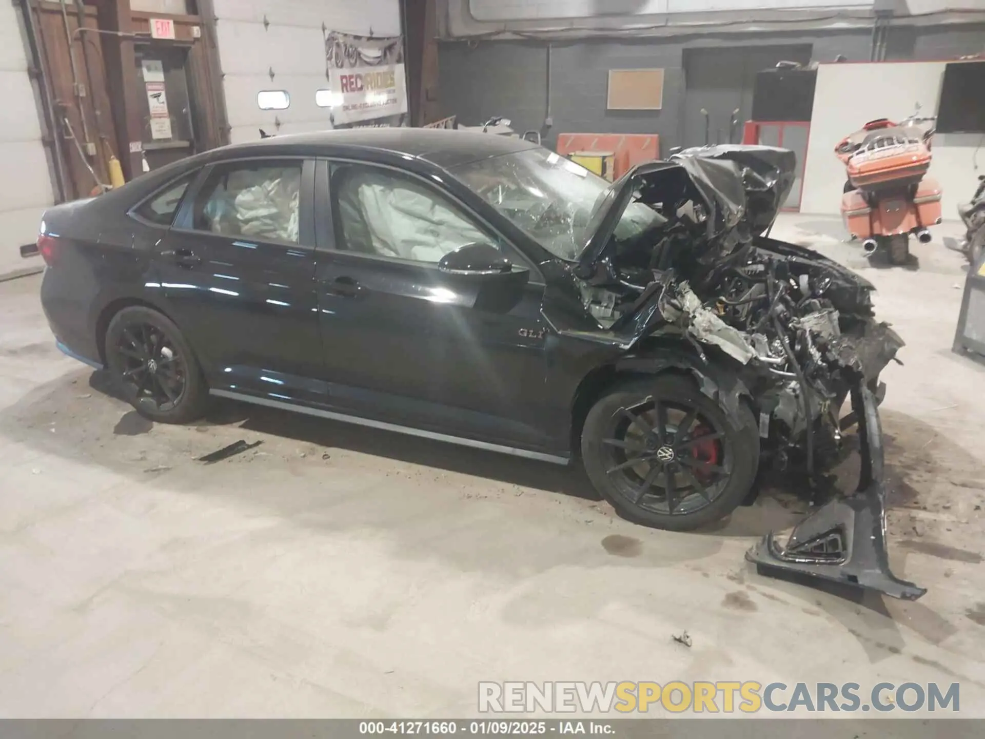 1 fotografías del automóvil dañado 3VW2T7BU5SM021237 VOLKSWAGEN JETTA GLI 2025