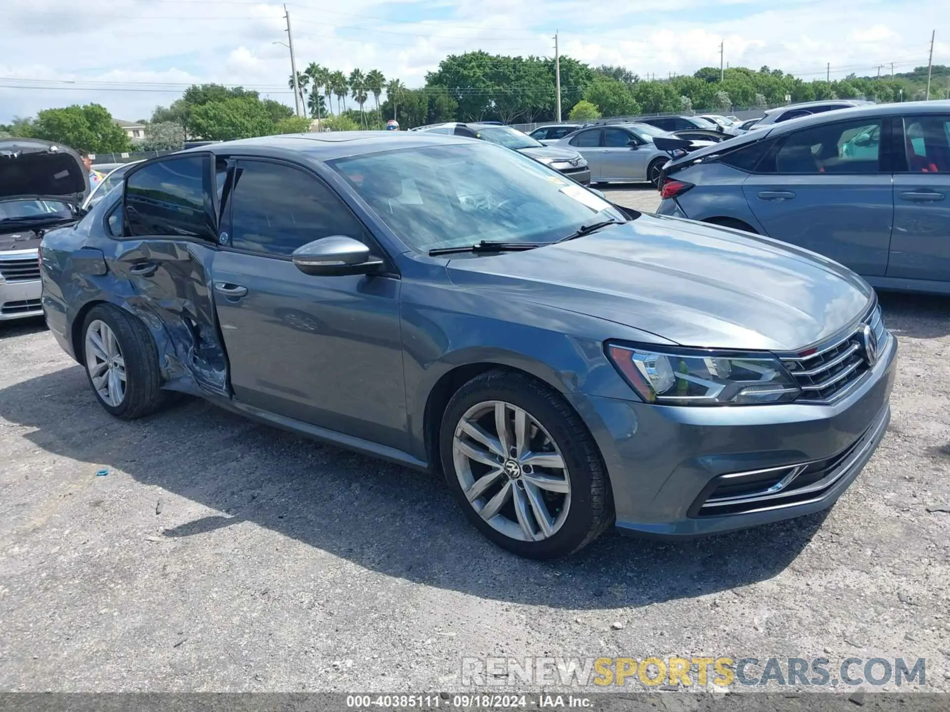 1 fotografías del automóvil dañado 1VWLA7A35KC011084 VOLKSWAGEN PASSAT 2019