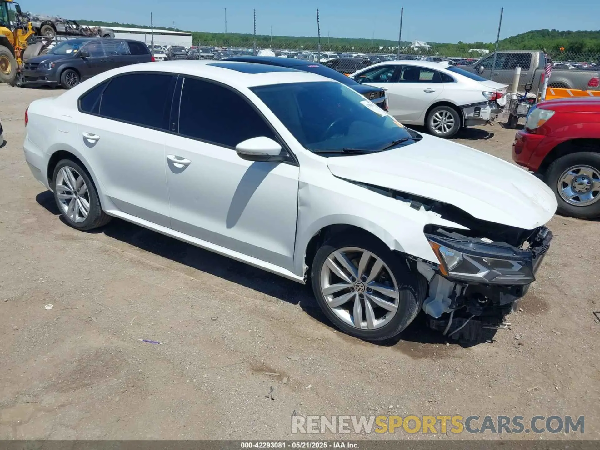 1 fotografías del automóvil dañado 1VWLA7A36KC008789 VOLKSWAGEN PASSAT 2019