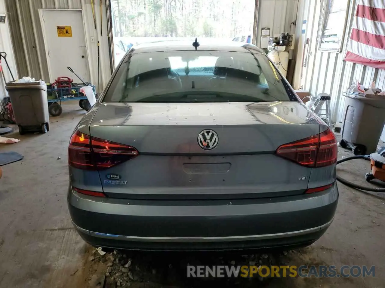 6 fotografías del automóvil dañado 1VWLA7A37KC003794 VOLKSWAGEN PASSAT 2019