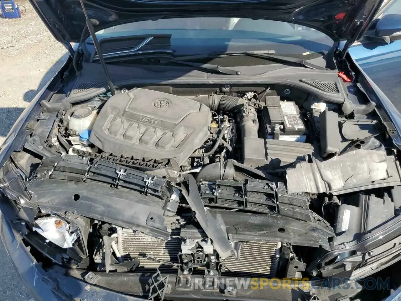 11 fotografías del automóvil dañado 1VWLA7A37KC009322 VOLKSWAGEN PASSAT 2019