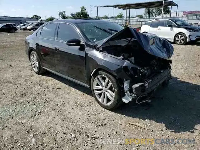 14 fotografías del automóvil dañado 1VWLA7A39KC003537 VOLKSWAGEN PASSAT 2019