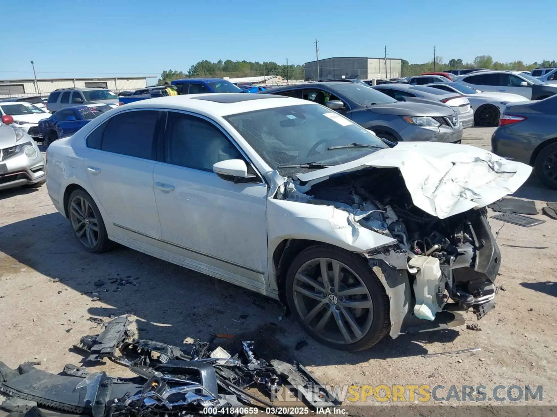 1 fotografías del automóvil dañado 1VWMA7A31KC000846 VOLKSWAGEN PASSAT 2019