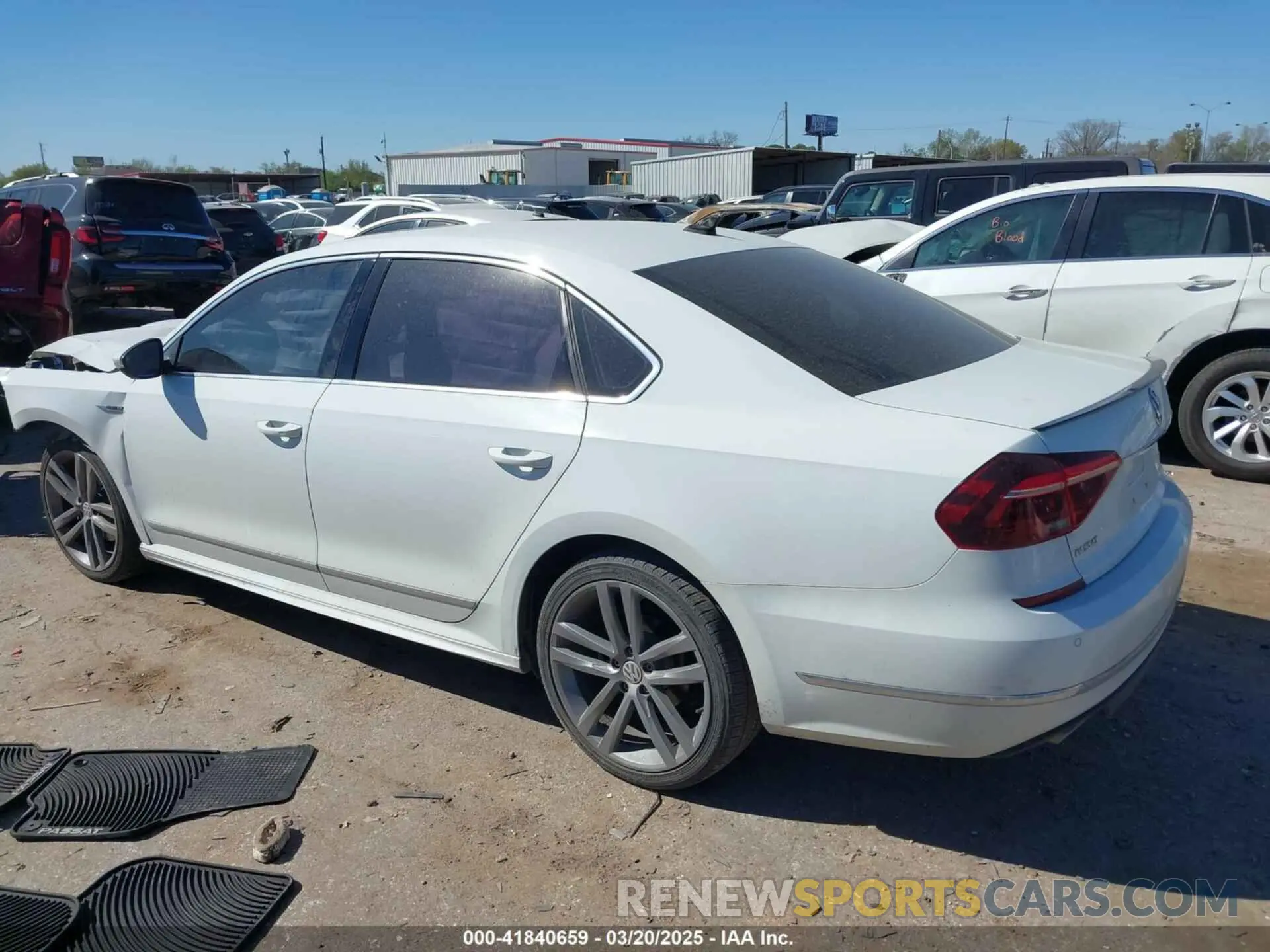 3 fotografías del automóvil dañado 1VWMA7A31KC000846 VOLKSWAGEN PASSAT 2019