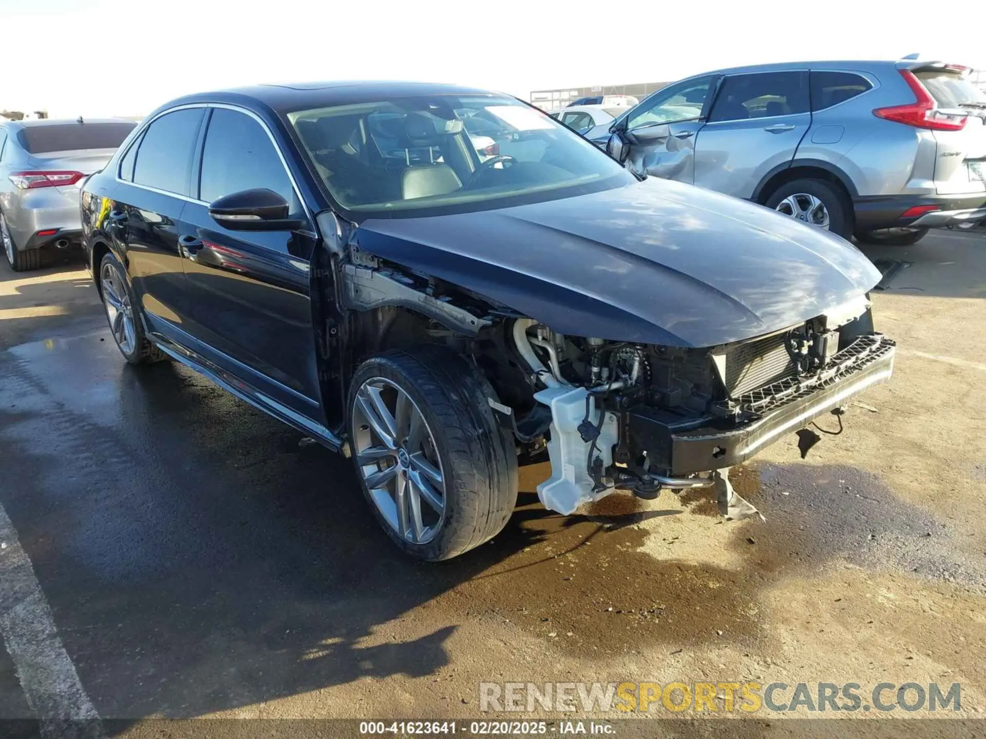 1 fotografías del automóvil dañado 1VWMA7A3XKC002952 VOLKSWAGEN PASSAT 2019