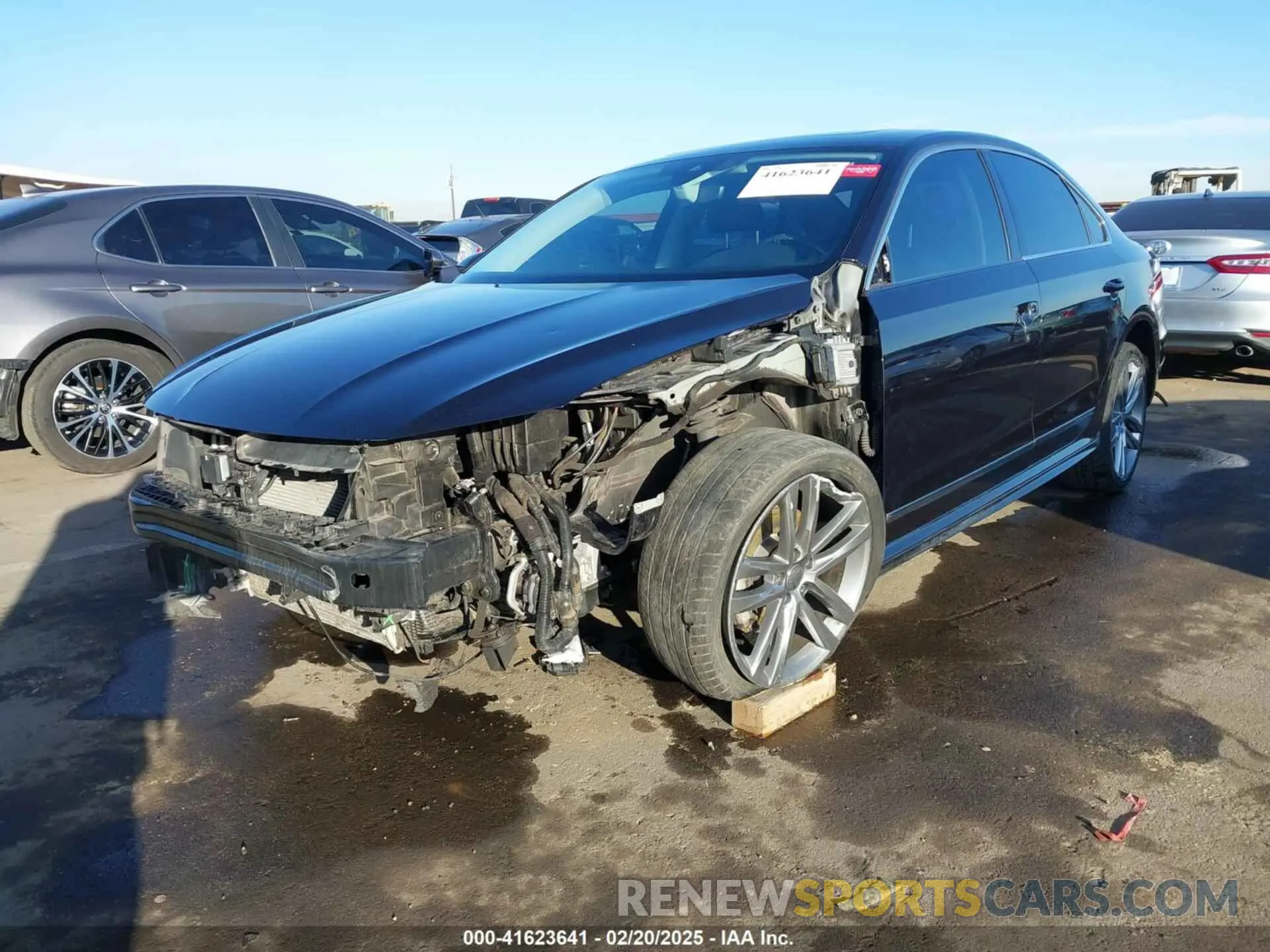 2 fotografías del automóvil dañado 1VWMA7A3XKC002952 VOLKSWAGEN PASSAT 2019