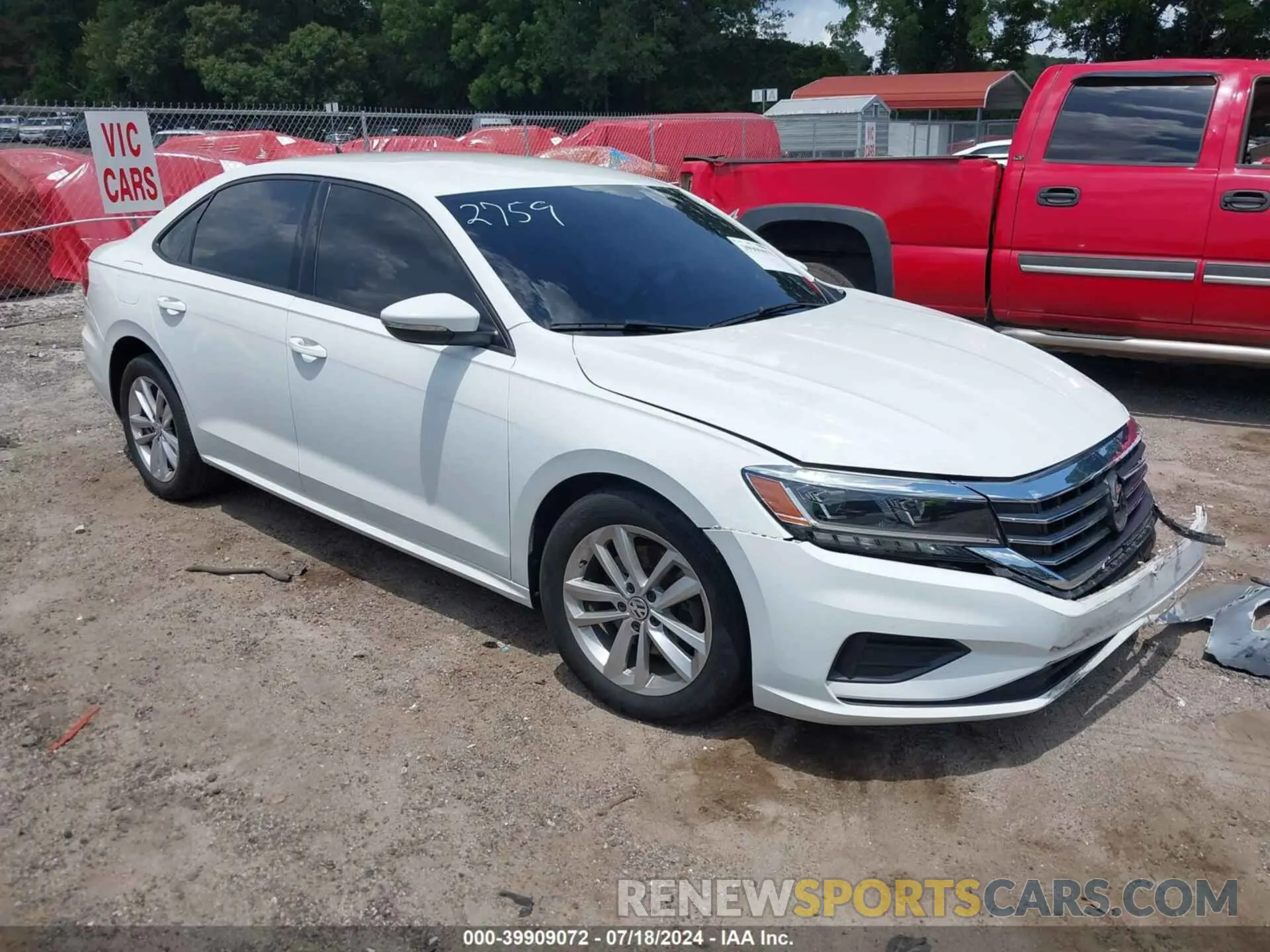 1 fotografías del automóvil dañado 1VWAA7A35LC012759 VOLKSWAGEN PASSAT 2020