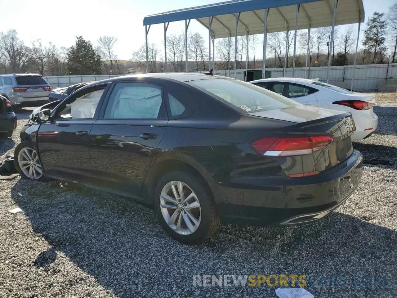 2 fotografías del automóvil dañado 1VWAA7A39LC020945 VOLKSWAGEN PASSAT 2020