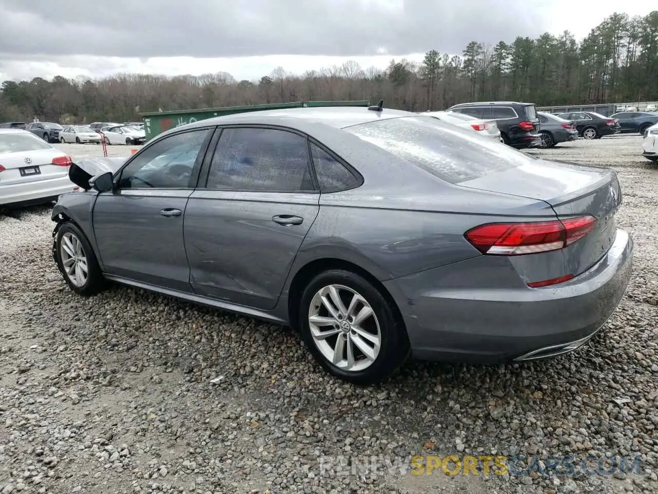 2 fotografías del automóvil dañado 1VWAA7A3XLC023675 VOLKSWAGEN PASSAT 2020