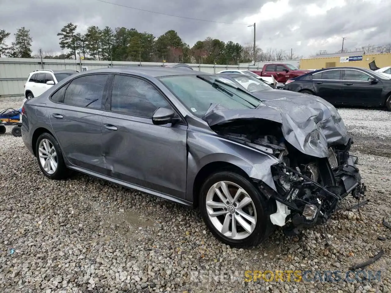 4 fotografías del automóvil dañado 1VWAA7A3XLC023675 VOLKSWAGEN PASSAT 2020