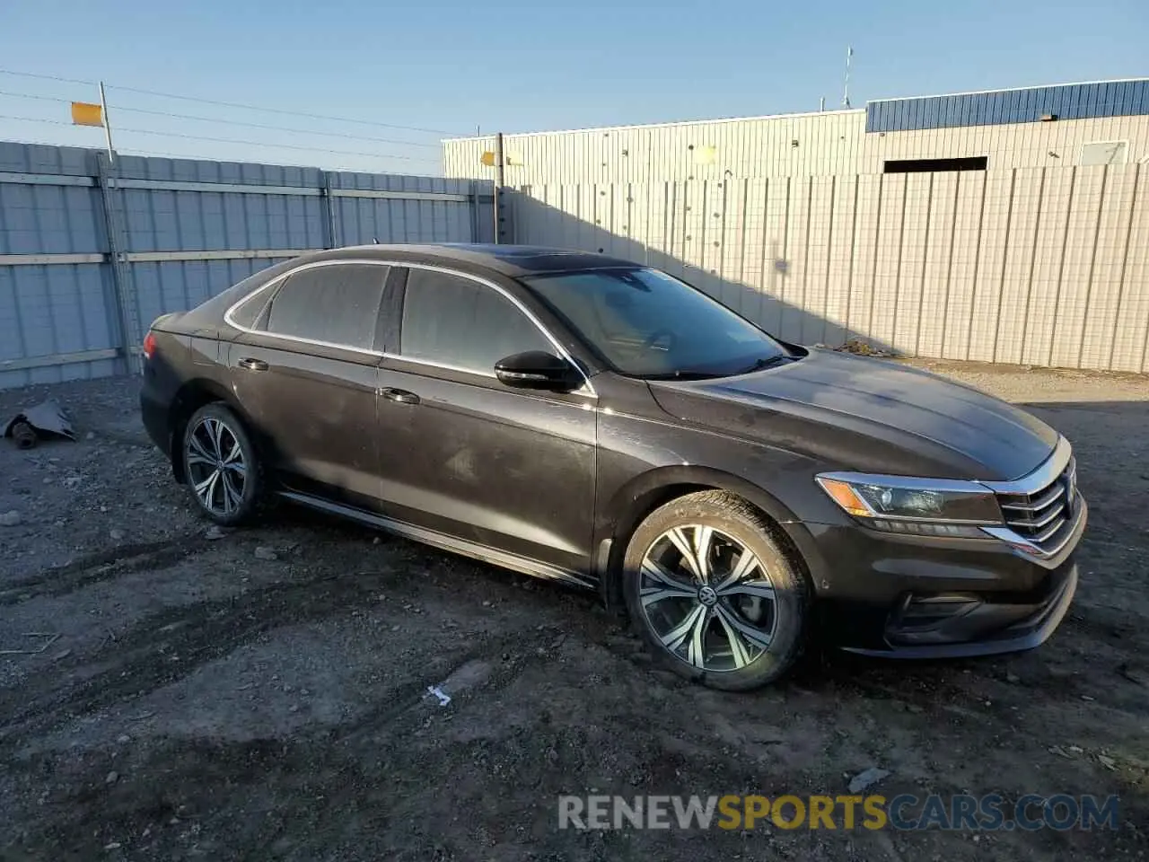 4 fotografías del automóvil dañado 1VWCA7A30LC019398 VOLKSWAGEN PASSAT 2020