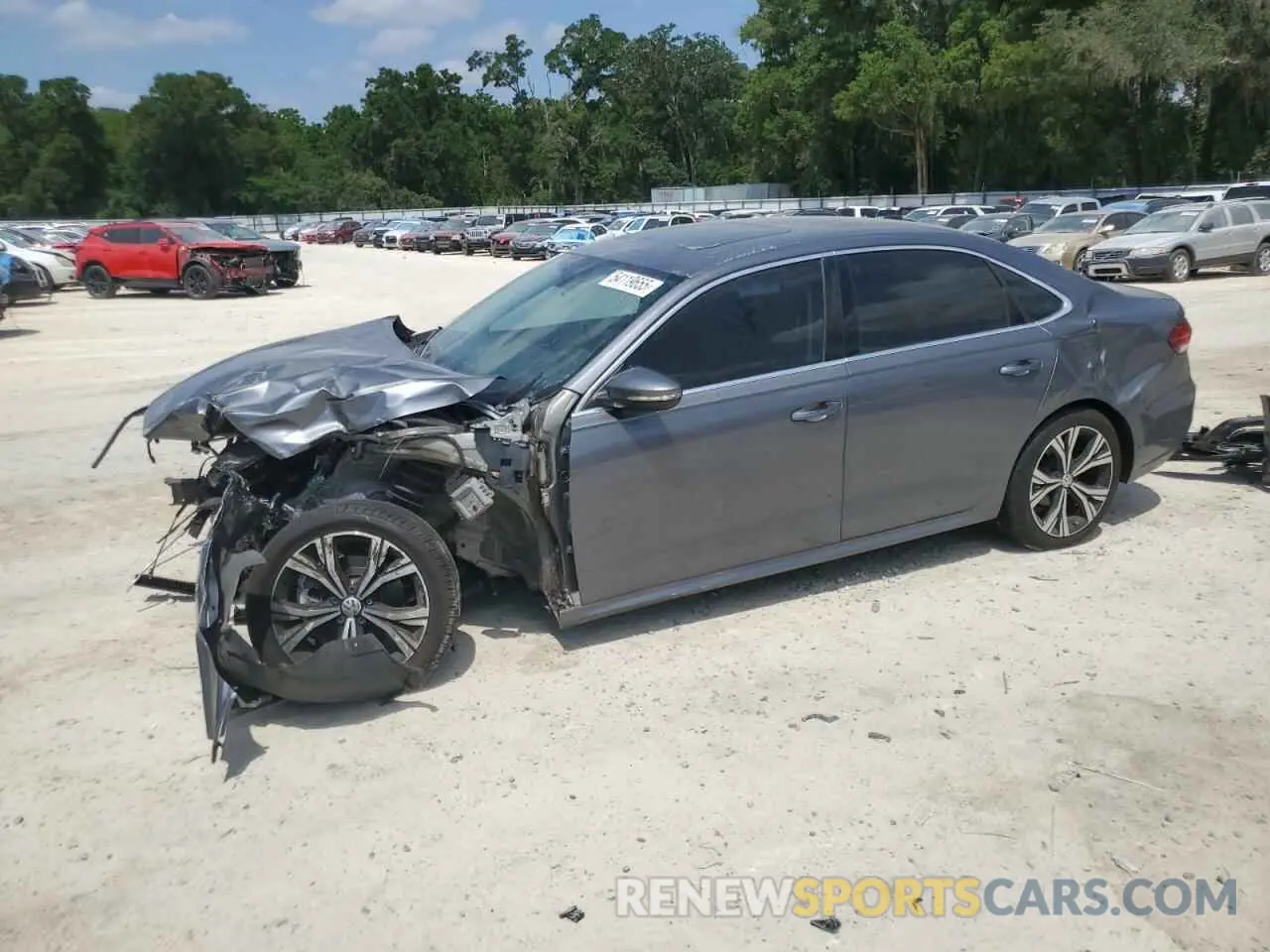 1 fotografías del automóvil dañado 1VWCA7A31LC002545 VOLKSWAGEN PASSAT 2020