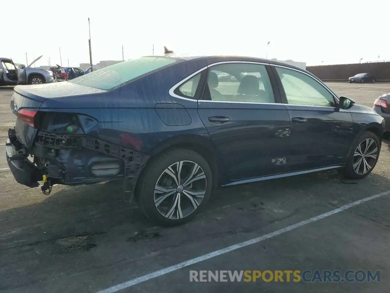3 fotografías del automóvil dañado 1VWCA7A31LC013691 VOLKSWAGEN PASSAT 2020