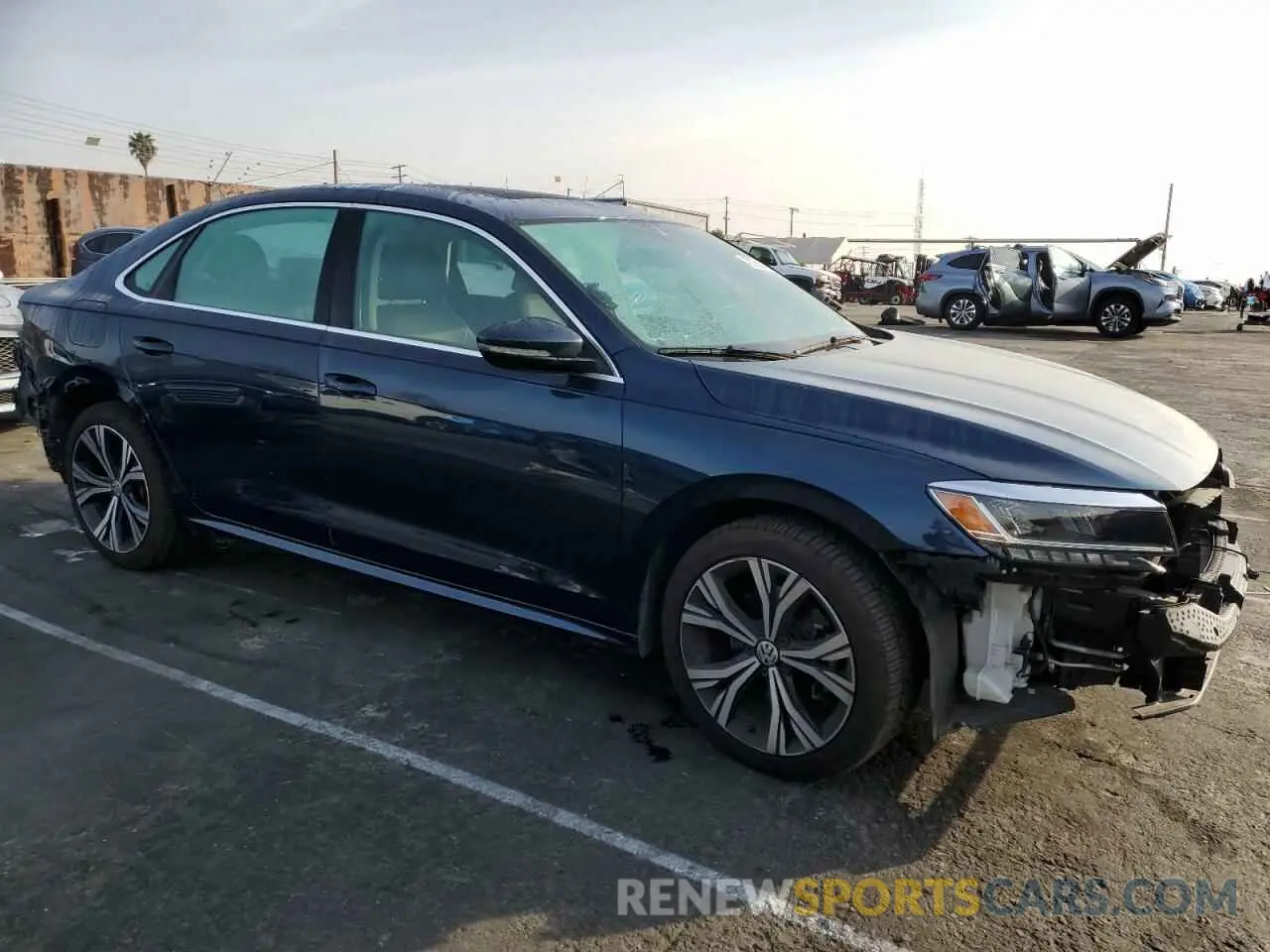 4 fotografías del automóvil dañado 1VWCA7A31LC013691 VOLKSWAGEN PASSAT 2020