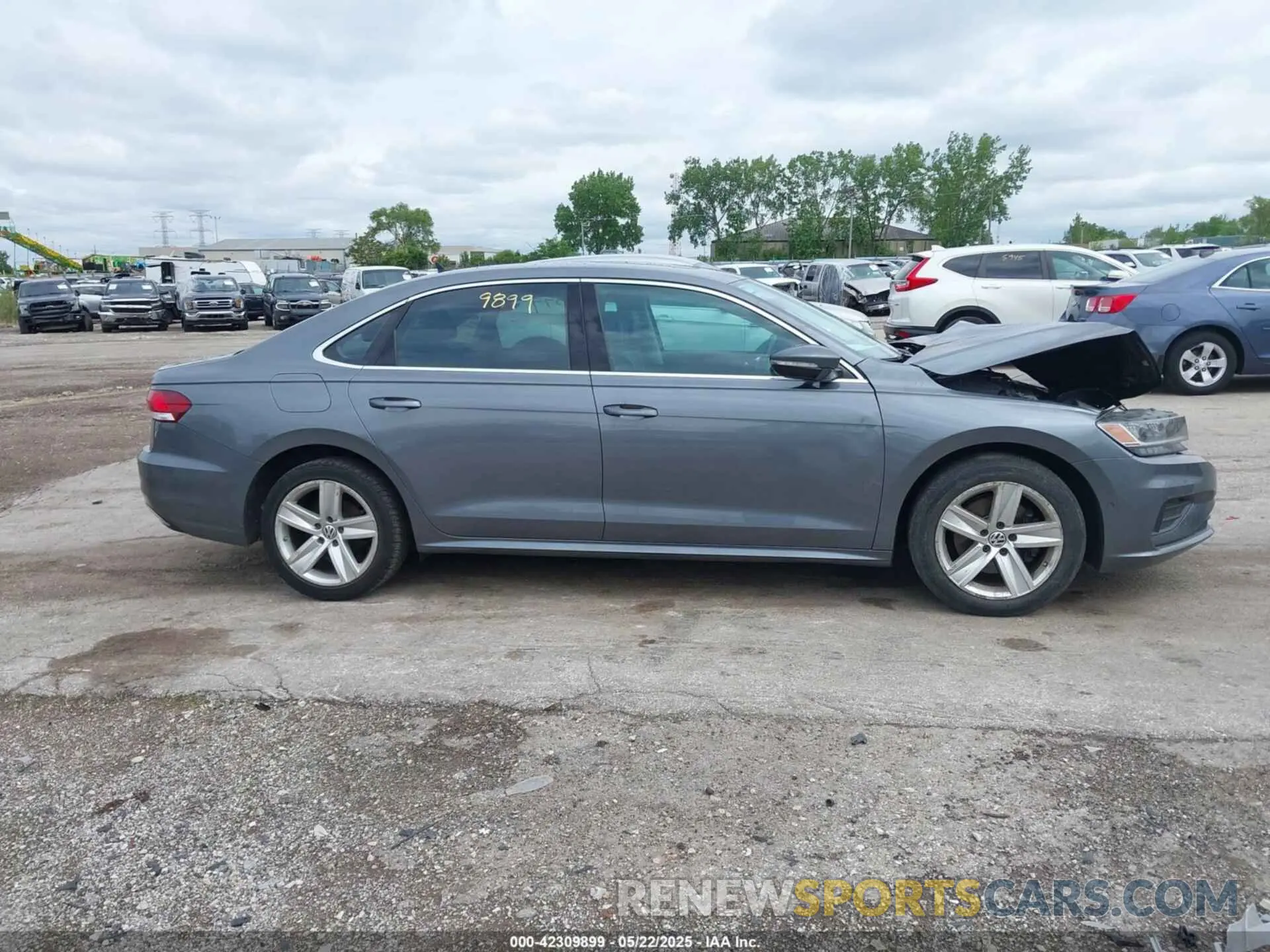 14 fotografías del automóvil dañado 1VWCA7A31LC016770 VOLKSWAGEN PASSAT 2020