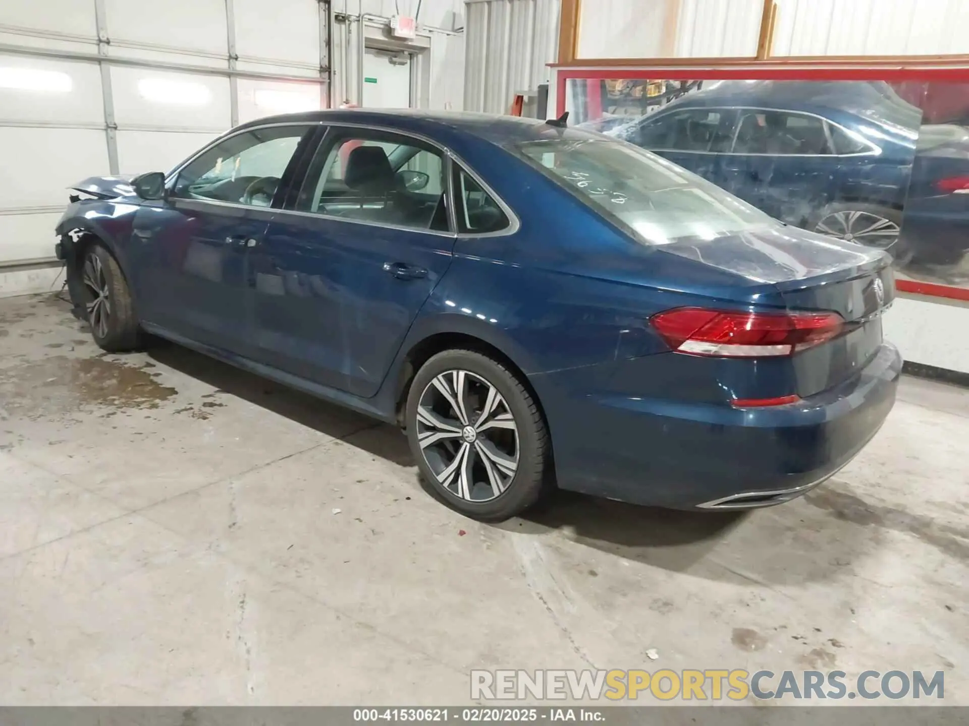 3 fotografías del automóvil dañado 1VWCA7A34LC025625 VOLKSWAGEN PASSAT 2020