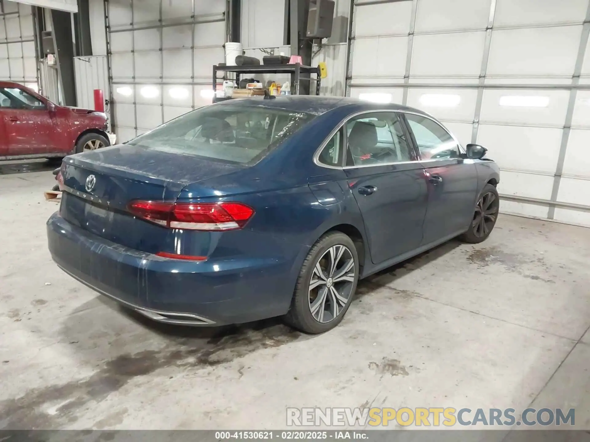 4 fotografías del automóvil dañado 1VWCA7A34LC025625 VOLKSWAGEN PASSAT 2020