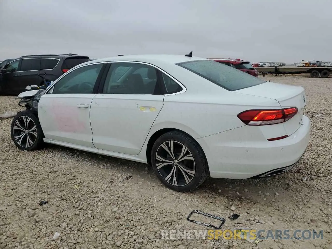 2 fotografías del automóvil dañado 1VWCA7A37LC005093 VOLKSWAGEN PASSAT 2020