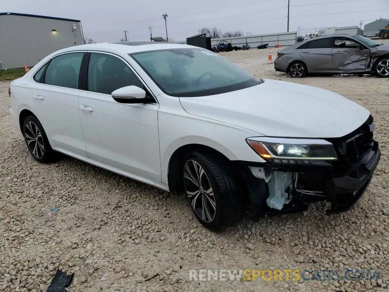 4 fotografías del automóvil dañado 1VWCA7A37LC005093 VOLKSWAGEN PASSAT 2020