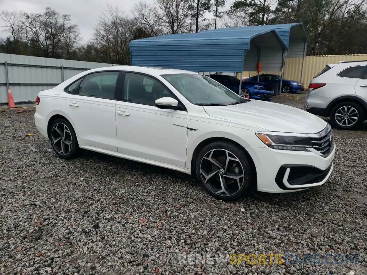 4 fotografías del automóvil dañado 1VWMA7A30LC018563 VOLKSWAGEN PASSAT 2020