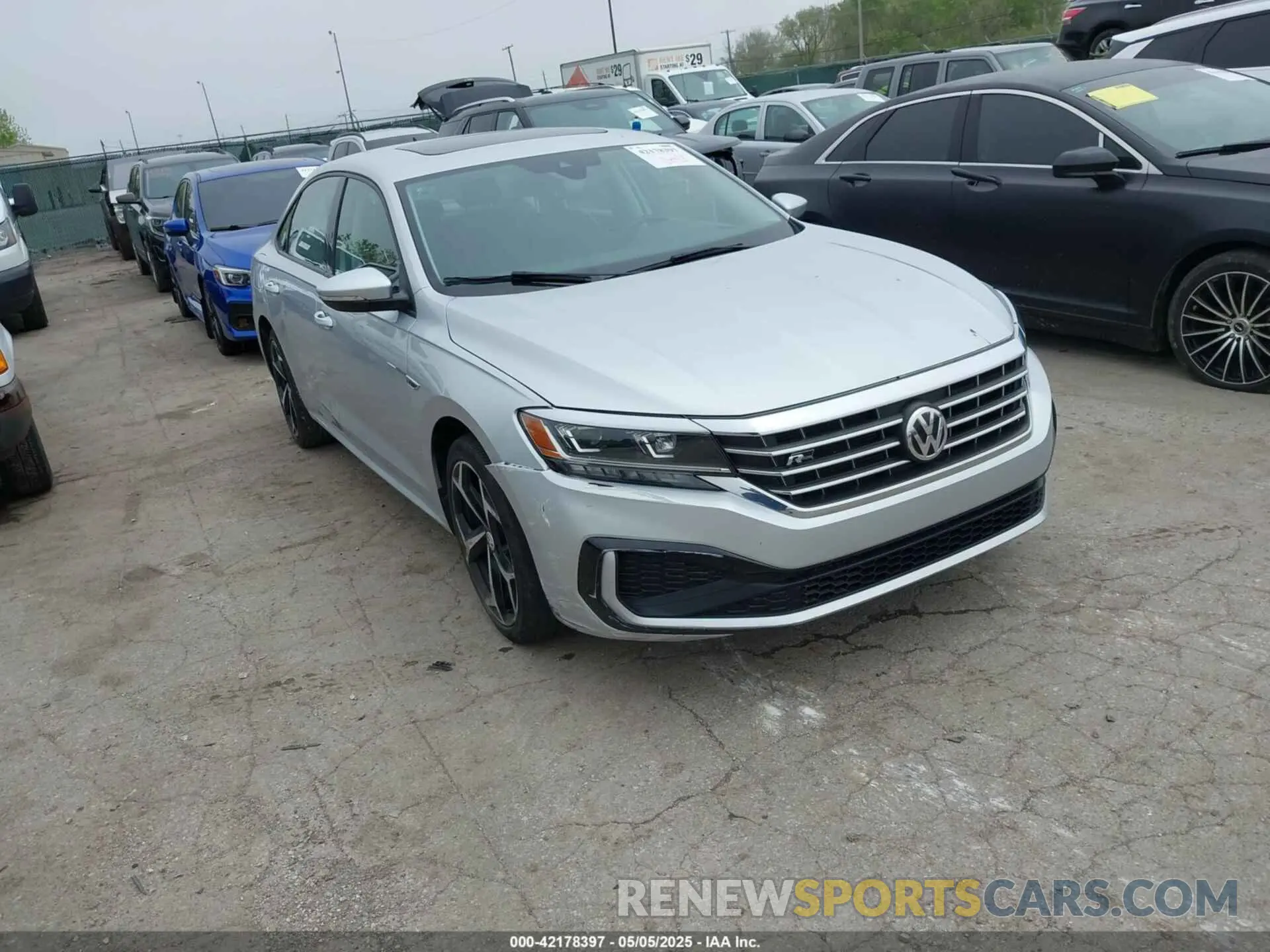 1 fotografías del automóvil dañado 1VWMA7A32LC021805 VOLKSWAGEN PASSAT 2020