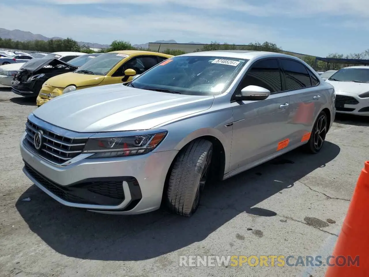 1 fotografías del automóvil dañado 1VWMA7A32LC027684 VOLKSWAGEN PASSAT 2020