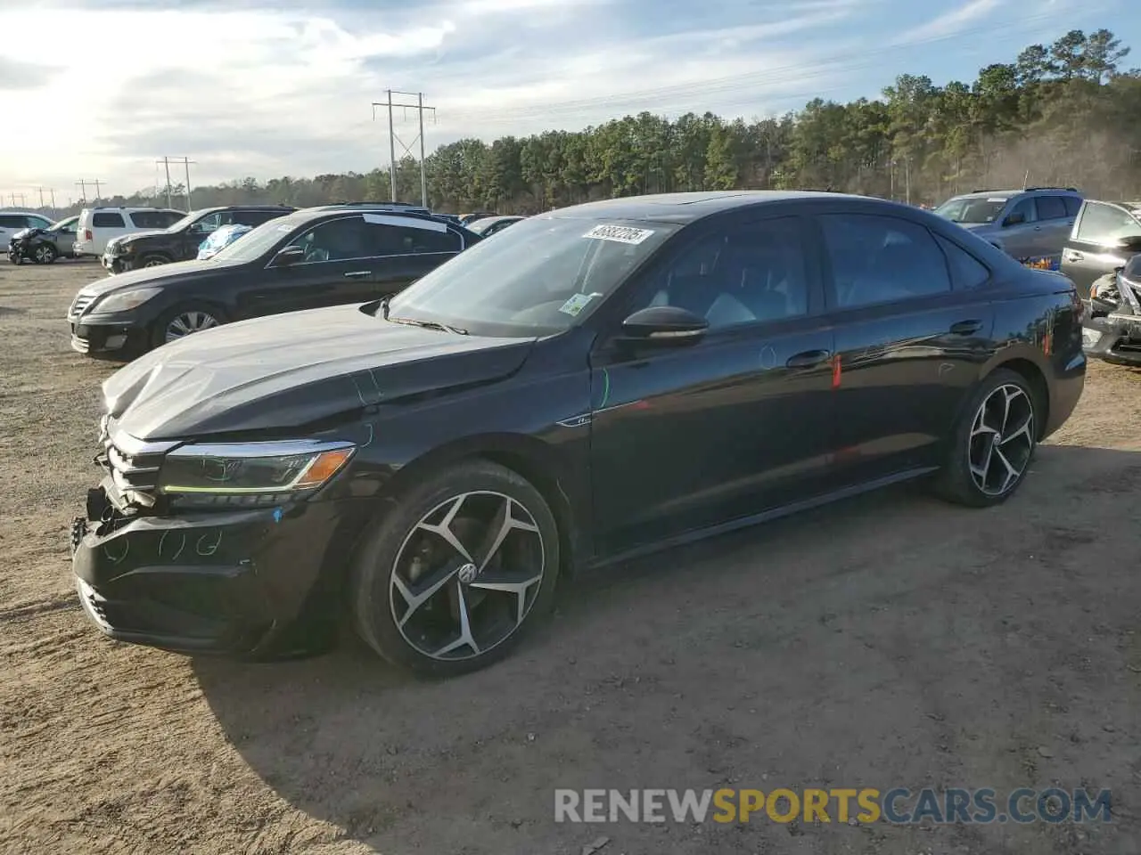 1 fotografías del automóvil dañado 1VWMA7A33LC017889 VOLKSWAGEN PASSAT 2020