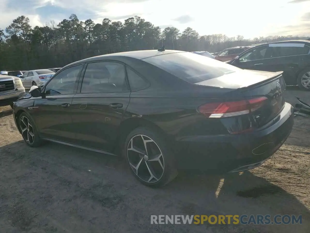 2 fotografías del automóvil dañado 1VWMA7A33LC017889 VOLKSWAGEN PASSAT 2020