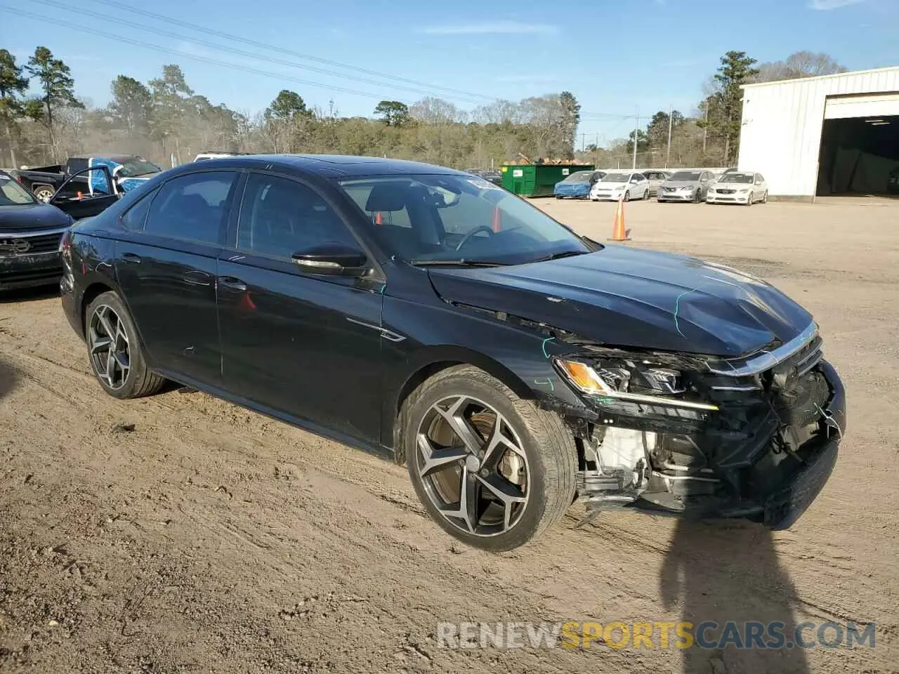 4 fotografías del automóvil dañado 1VWMA7A33LC017889 VOLKSWAGEN PASSAT 2020