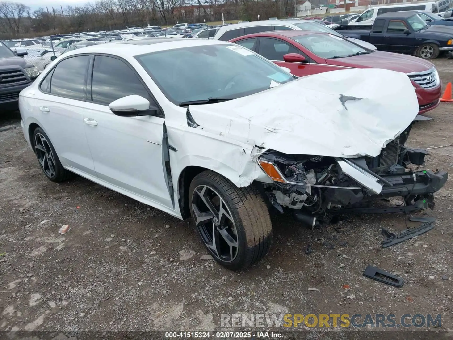 1 fotografías del automóvil dañado 1VWMA7A35LC024598 VOLKSWAGEN PASSAT 2020
