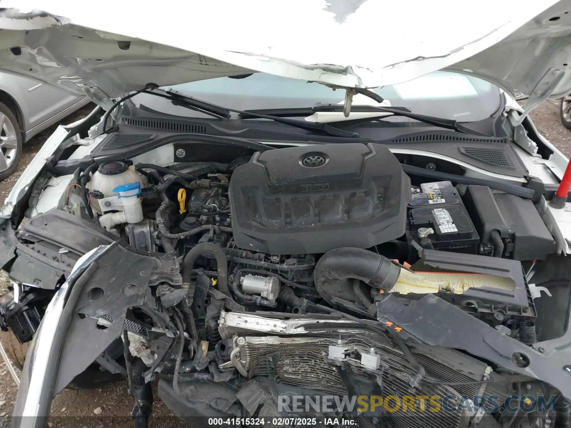 10 fotografías del automóvil dañado 1VWMA7A35LC024598 VOLKSWAGEN PASSAT 2020