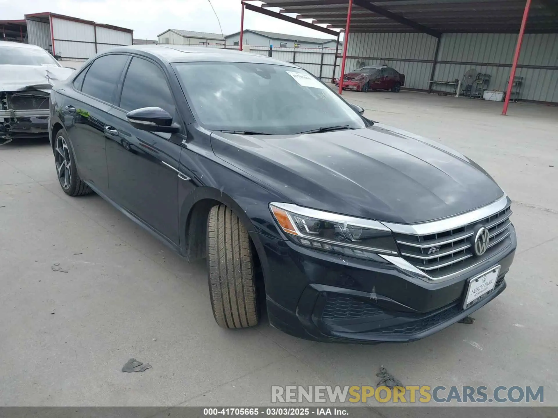 1 fotografías del automóvil dañado 1VWMA7A38LC007732 VOLKSWAGEN PASSAT 2020