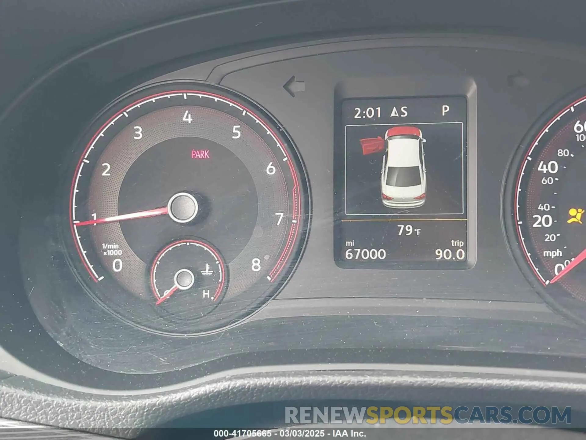 7 fotografías del automóvil dañado 1VWMA7A38LC007732 VOLKSWAGEN PASSAT 2020