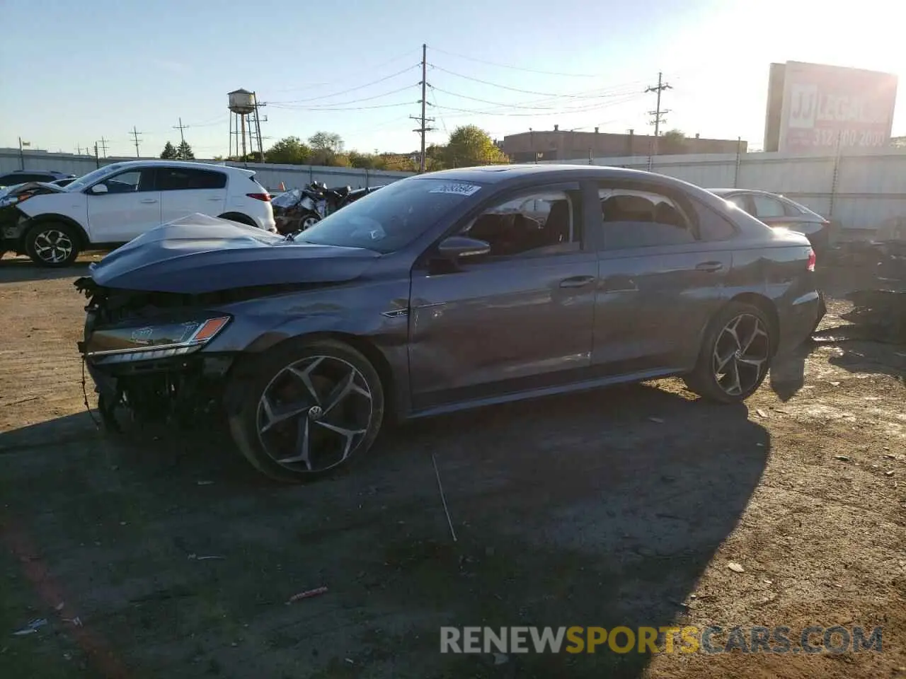 1 fotografías del automóvil dañado 1VWMA7A38LC008489 VOLKSWAGEN PASSAT 2020