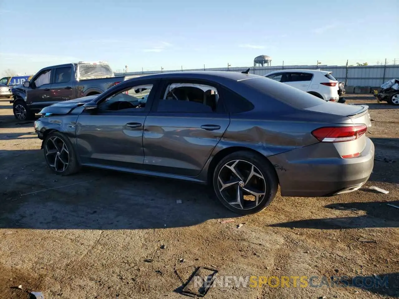 2 fotografías del automóvil dañado 1VWMA7A38LC008489 VOLKSWAGEN PASSAT 2020