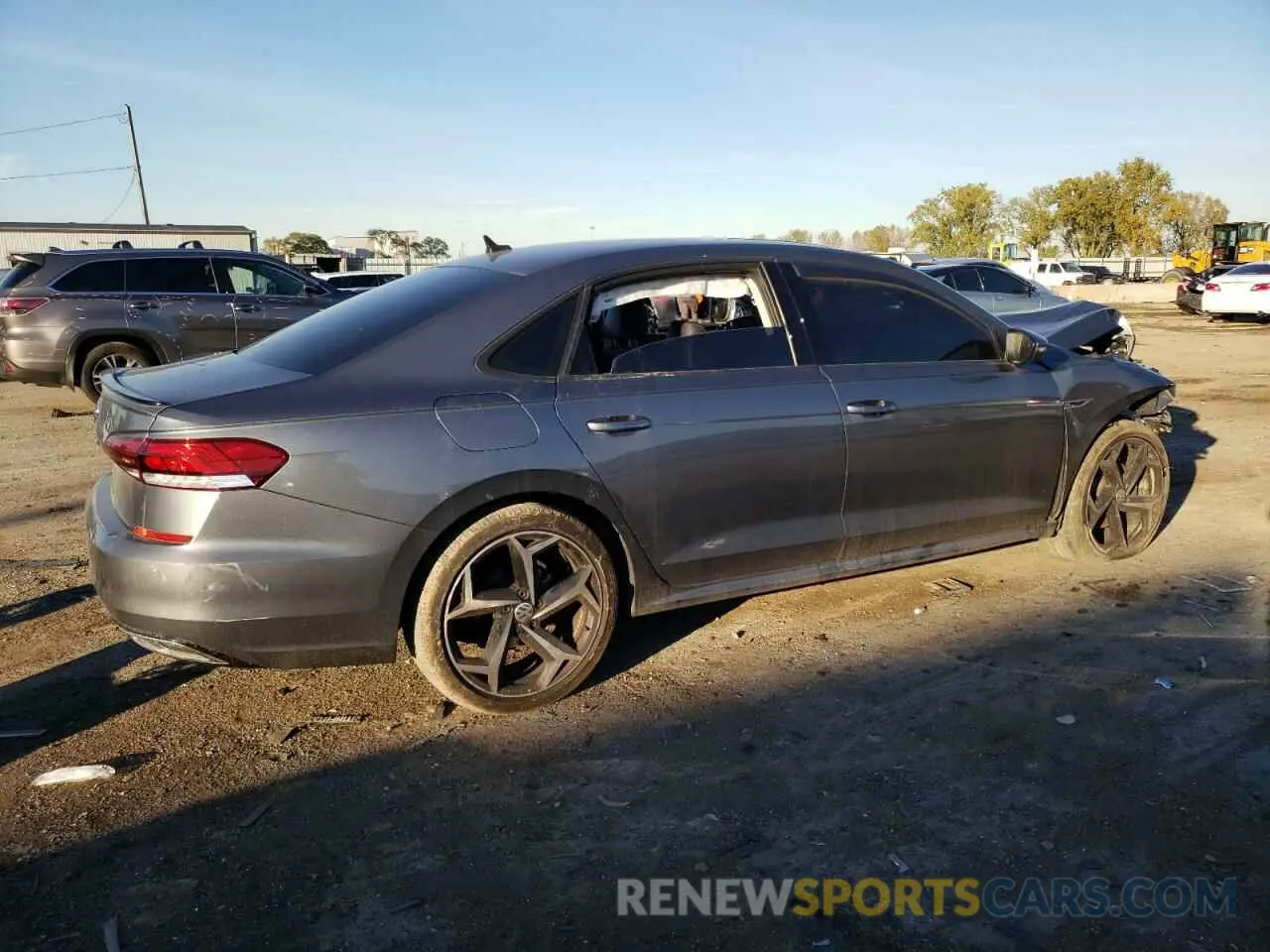 3 fotografías del automóvil dañado 1VWMA7A38LC008489 VOLKSWAGEN PASSAT 2020