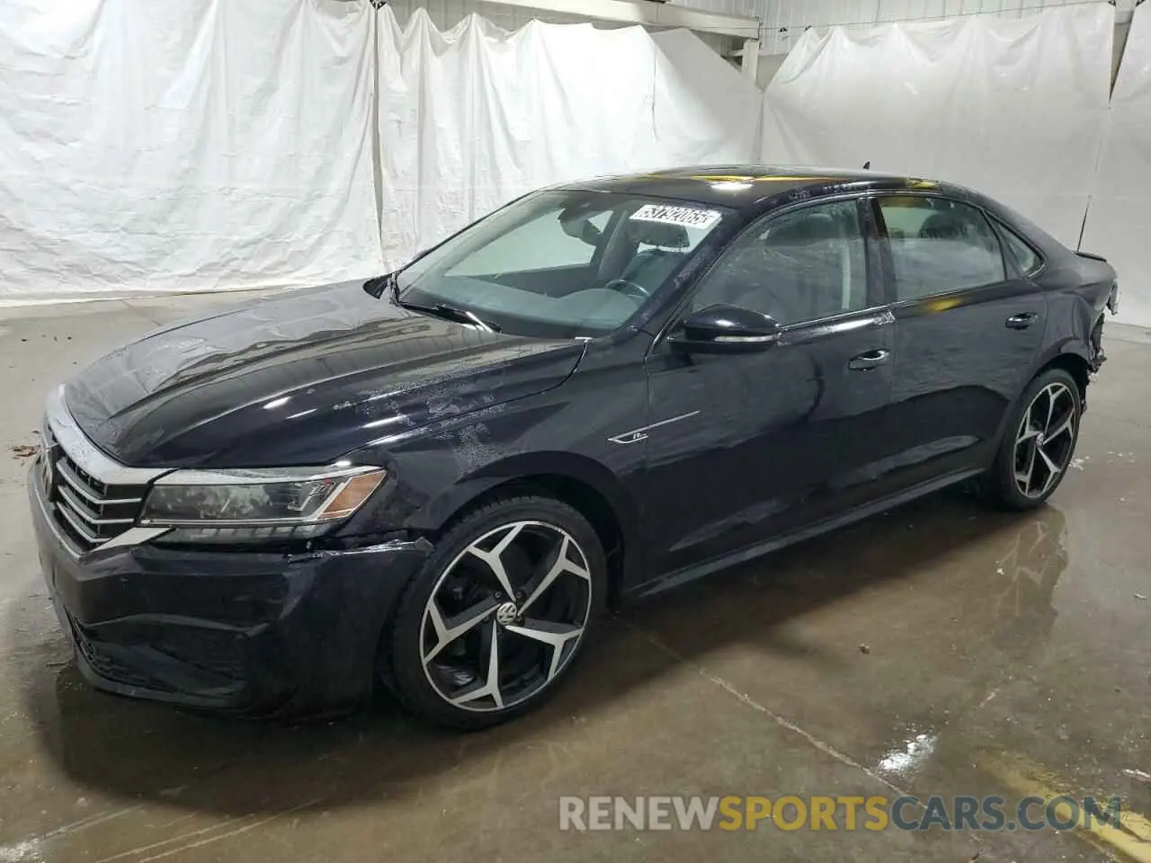 1 fotografías del automóvil dañado 1VWMA7A38LC018858 VOLKSWAGEN PASSAT 2020