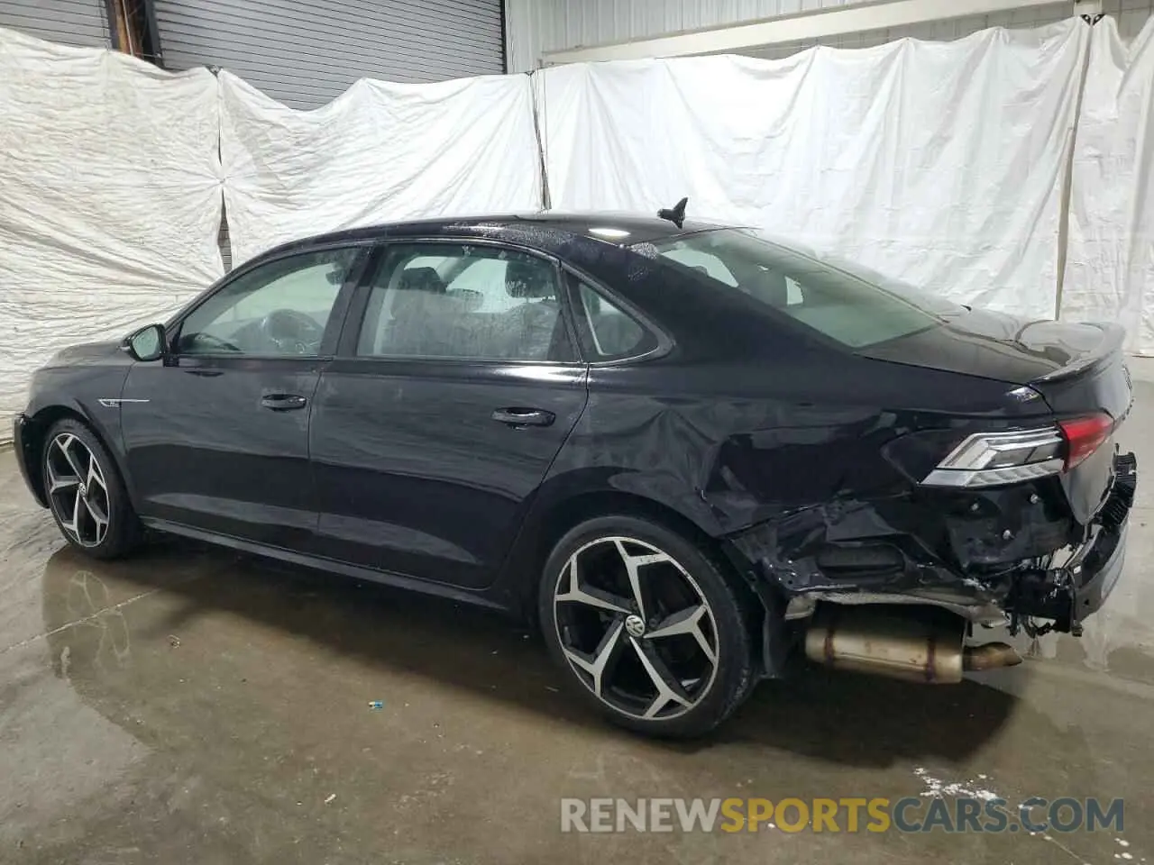 2 fotografías del automóvil dañado 1VWMA7A38LC018858 VOLKSWAGEN PASSAT 2020