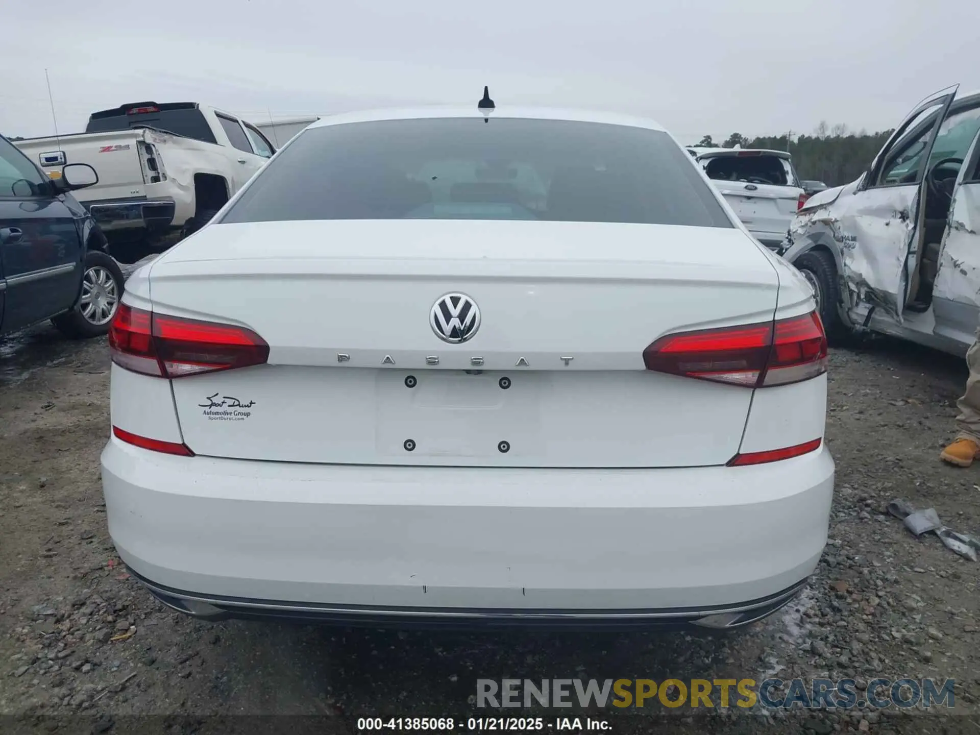 17 fotografías del automóvil dañado 1VWSA7A32LC009225 VOLKSWAGEN PASSAT 2020