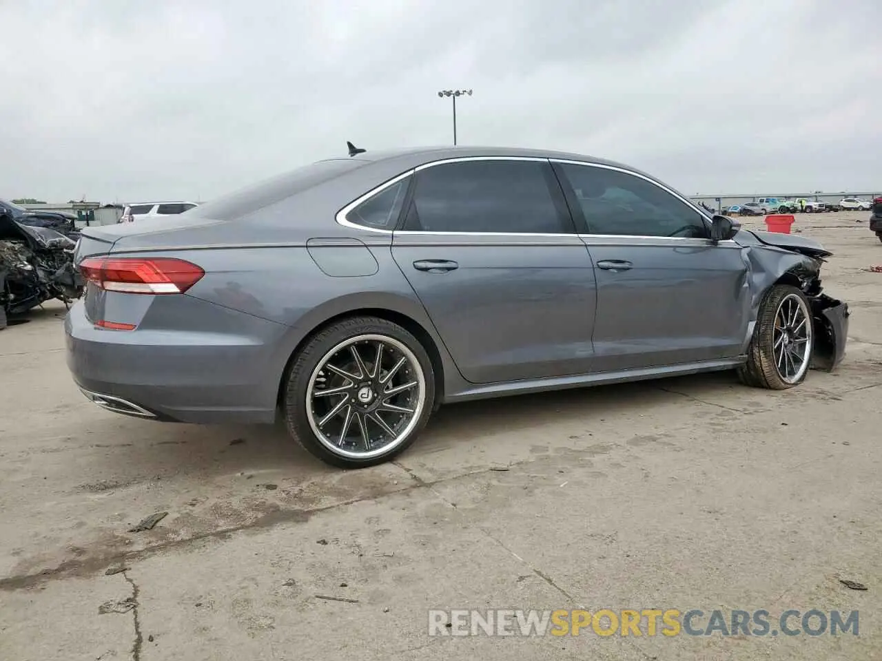3 fotografías del automóvil dañado 1VWSA7A38LC010962 VOLKSWAGEN PASSAT 2020