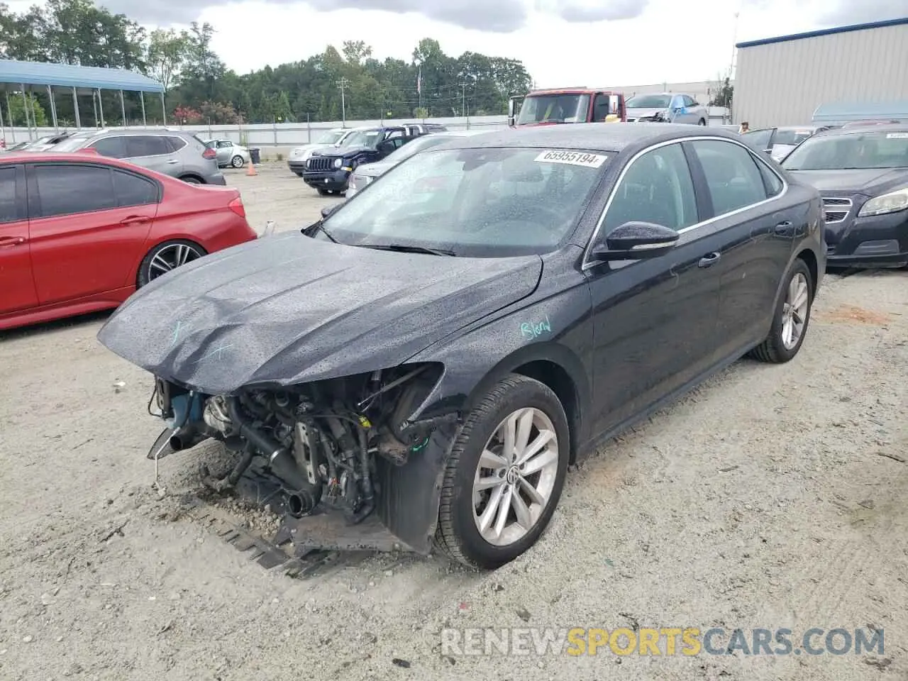 1 fotografías del automóvil dañado 1VWSA7A39LC017094 VOLKSWAGEN PASSAT 2020