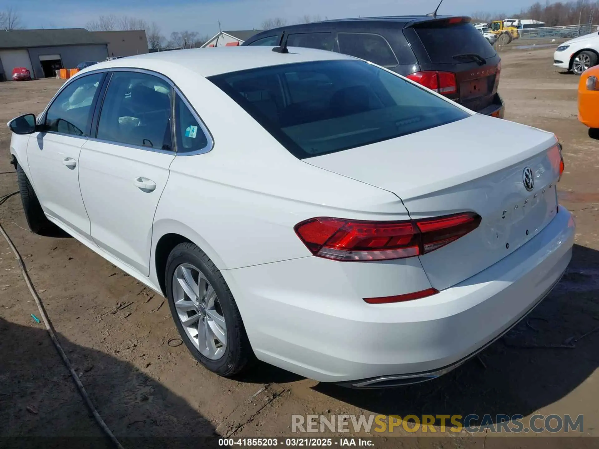 3 fotografías del automóvil dañado 1VWSA7A39LC021369 VOLKSWAGEN PASSAT 2020