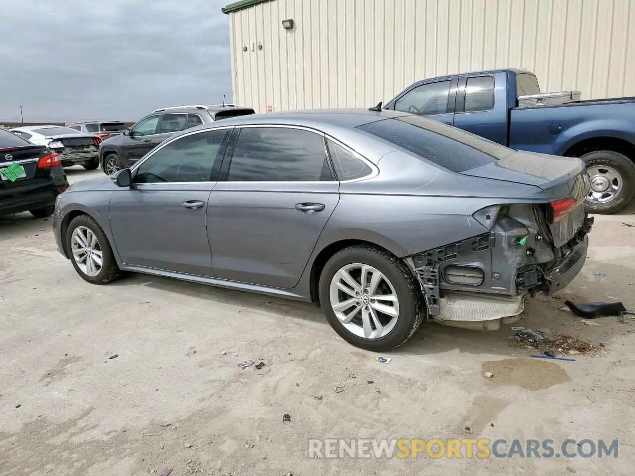 2 fotografías del automóvil dañado 1VWWA7A35LC005414 VOLKSWAGEN PASSAT 2020