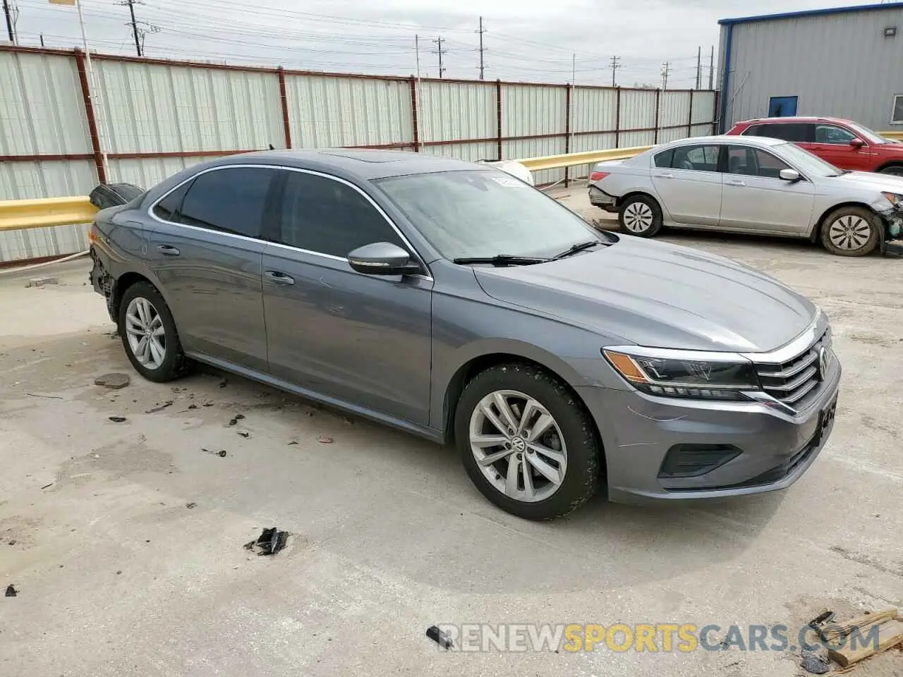 4 fotografías del automóvil dañado 1VWWA7A35LC005414 VOLKSWAGEN PASSAT 2020