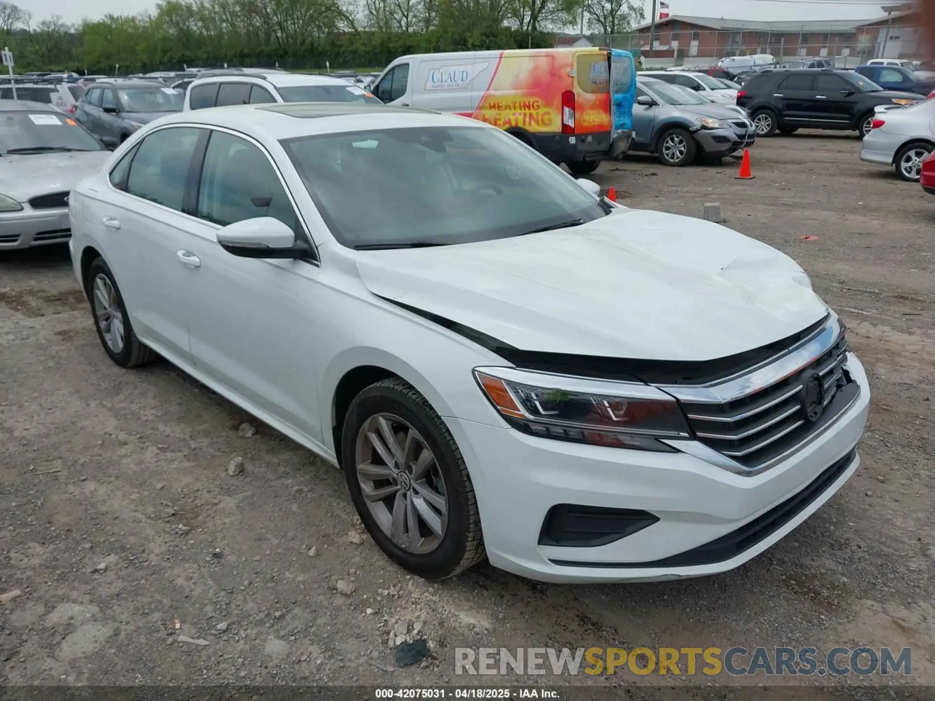 1 fotografías del automóvil dañado 1VWWA7A35LC020866 VOLKSWAGEN PASSAT 2020