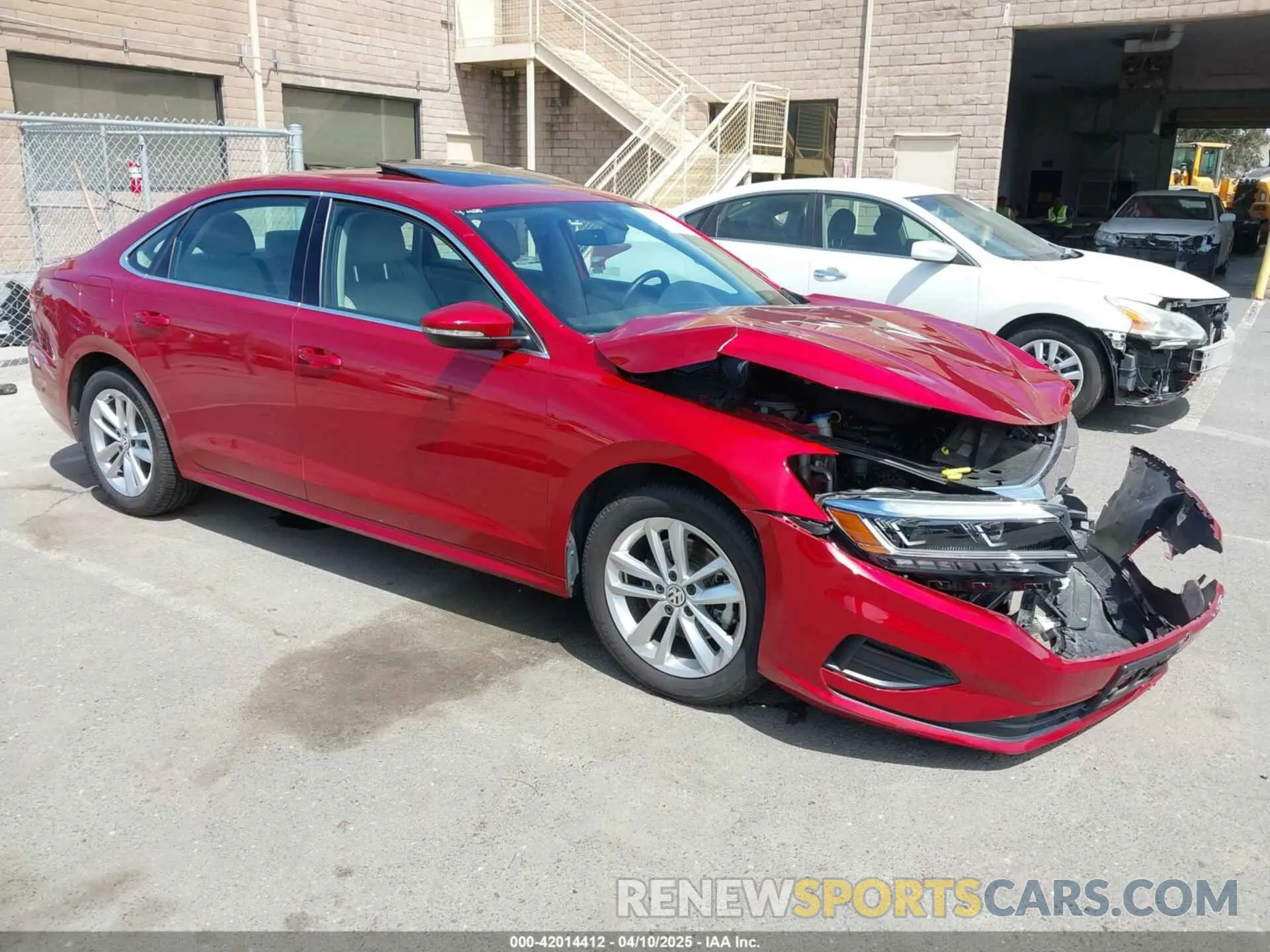 1 fotografías del automóvil dañado 1VWWA7A38LC003088 VOLKSWAGEN PASSAT 2020