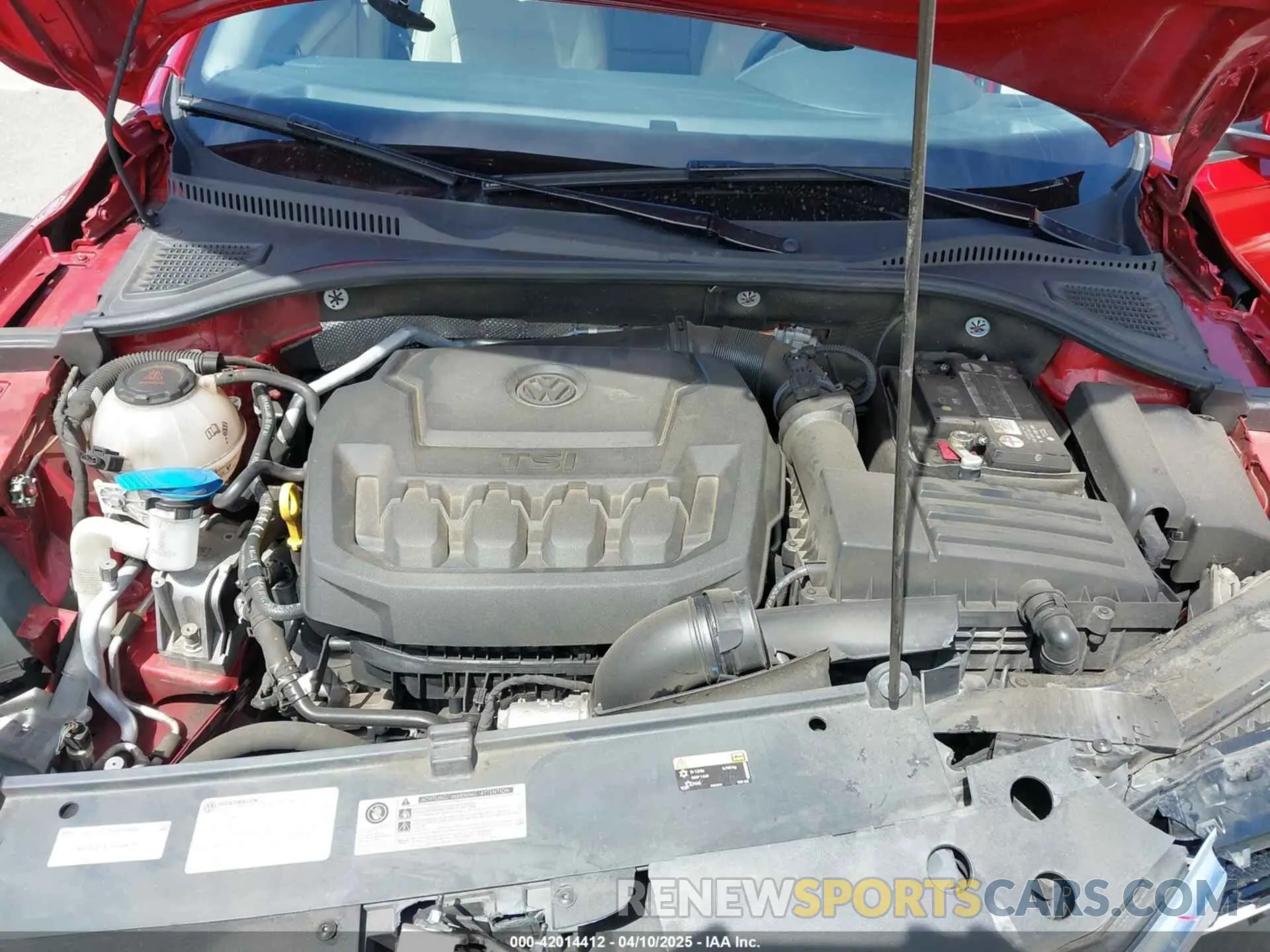 10 fotografías del automóvil dañado 1VWWA7A38LC003088 VOLKSWAGEN PASSAT 2020